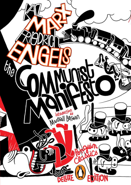 cover for The Communist Manifesto by Karl Marx and Friedrich Engels
