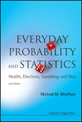 cover for Everyday Probability and Statistics: Health, Elections, Gambling and War by Michael M. Woolfson