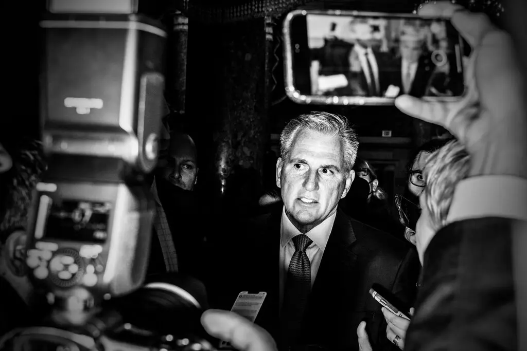 cover for Leopards Eat Kevin McCarthy’s Face by Michelle Goldberg