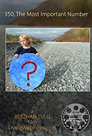 cover for 350: The Most Important Number, a film directed by Bill Mckibben and Beezhan Tulu