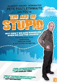 cover for The Age of Stupid, a film directed by Franny Armstrong