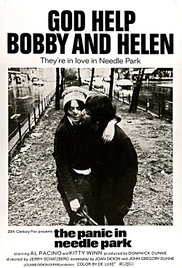 cover for The Panic in Needle Park, a film directed by Jerry Schatzberg
